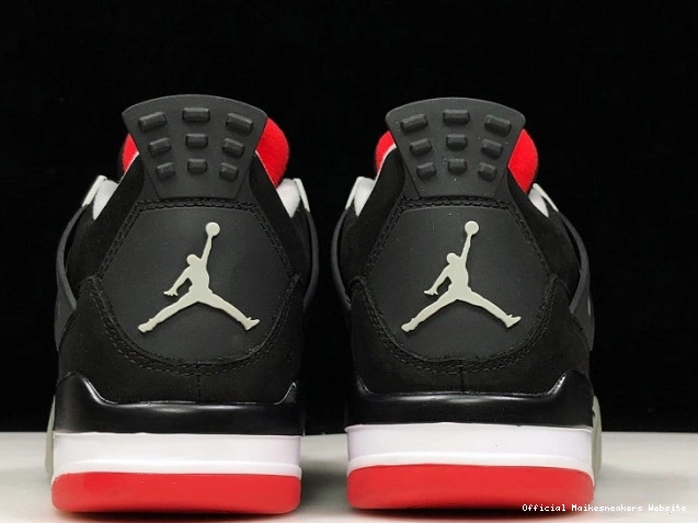 Official Maikesneakers RETRO 308497-060 BLACK JORDAN CEMENT 4 0805